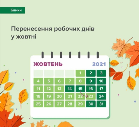 Длительные выходные в октябре: как будут работать банки
